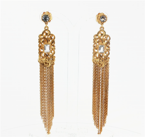 Orecchini Maria e Luisa Jewels Donna in Argento Cristallo OA0244/V1/POG - OA0244/V1/POG